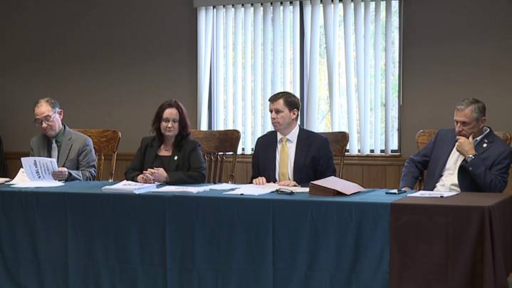 Commissioners comment on swearing in of Interim Commissioner Brenda Sacco