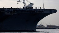 Navy jet, helicopter crash half-hour apart off carrier