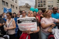 Marcharon en Buenos Aires por la Emergencia en Discapacidad y le entregaron una nota al ministro Lugones