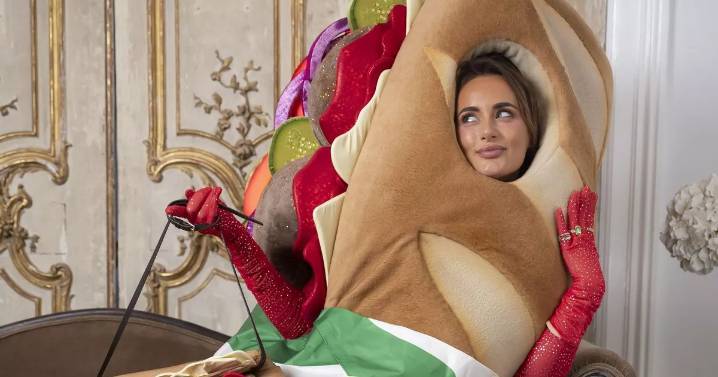 Love Island winner turns heads as she steps out in saucy Halloween outfit