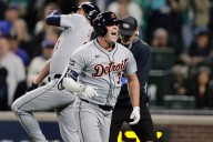 McKinstry lifts Tigers over Mariners 3-2 in 11 innings in ALDS opener