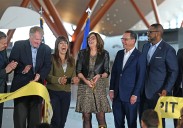 Pittsburgh International Airport new terminal ribbon-cutting brings bipartisan celebration