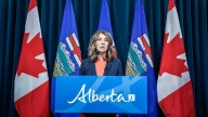 Premier Danielle Smith urges business community to hire younger Albertans