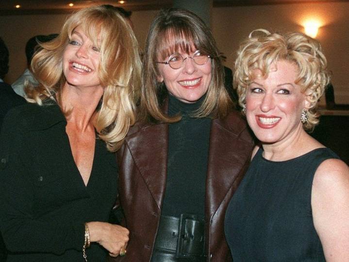 Martin, Midler and Hawn are among stars paying tribute to Diane Keaton
