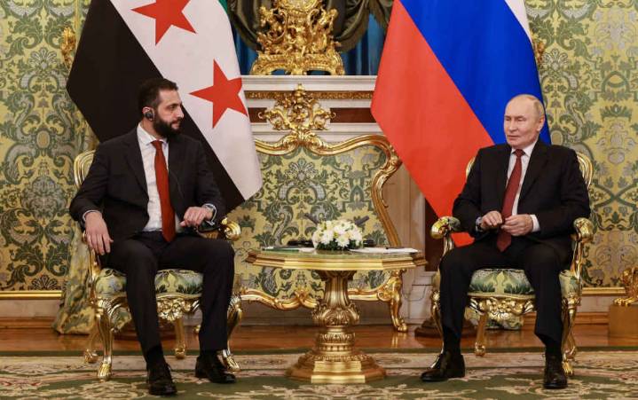 Cumbre en Moscú entre los presidentes de Siria y Rusia