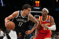 Nets 'fight' but fall short vs. Hawks