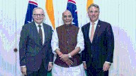 Rajnath Singh meets Australian PM Albanese in Canberra, vows ‘deeper, stronger’ ties