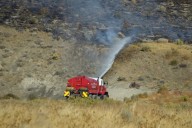 Wildfire north of Soap Lake contained