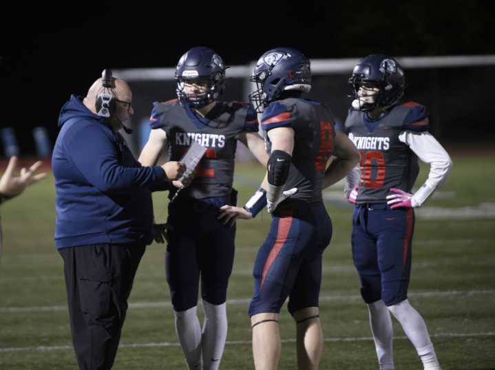 Trey Alexander throws three touchdown passes in first half to lead Meridian over King’s Way Christian 49