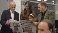 Las falleras mayores de València visitan Levante