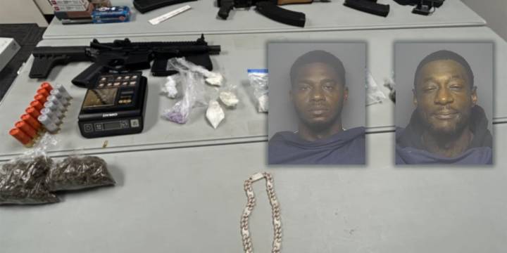 2 arrested after fentanyl, guns seized during multiple drug raids in Chester County