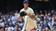 Brewers pitcher Jacob Misiorowski throws absurd first MLB postseason pitch
