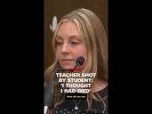 Teacher recounts moment she was shot by 6