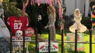 Taylor Swift engagement, Coldplay jumbotron get spooky feature in New Orleans Halloween display