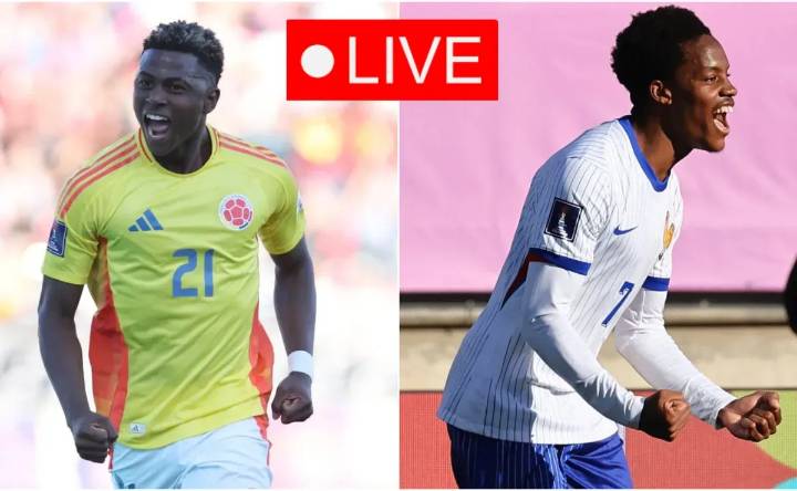 Colombia vs France LIVE: FIFA U-20 World Cup 2025 third place match