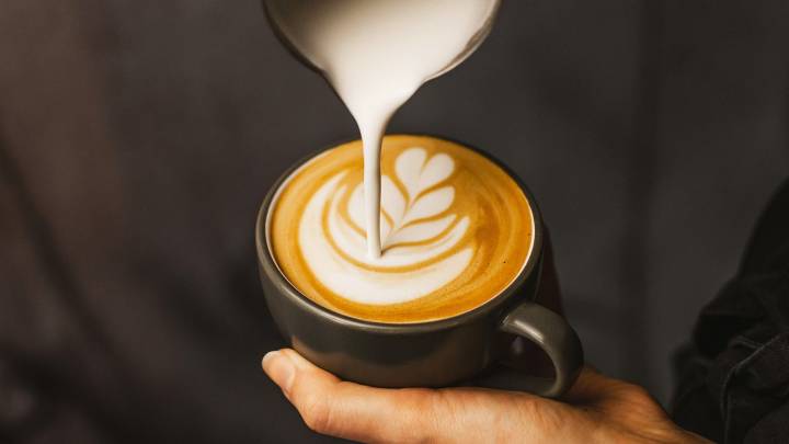 You only need two ingredients to practice your latte art