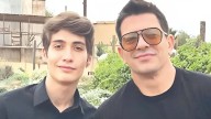 Yahir y su hijo Tristán se reconcilian en emotivo encuentro en el autódromo