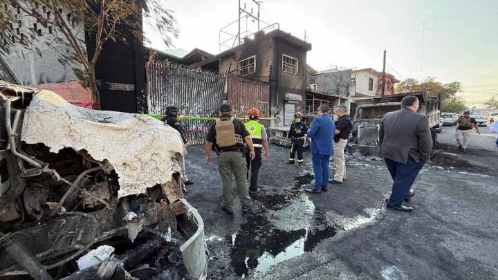 Catean taller donde se originó incendio en Santa Catarina