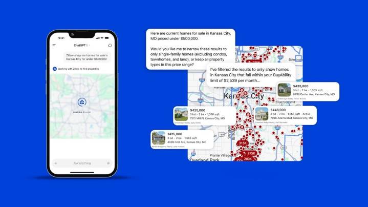 Zillow lanza app inmobiliaria en ChatGPT: encuentra tu hogar de forma sencilla y precisa