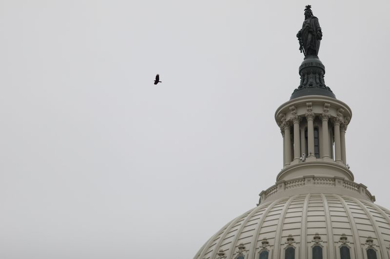 Republican bill to end US government shutdown falling short of passage in Senate, voting continues