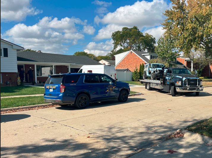 State troopers mum on reasons why Roseville home was searched