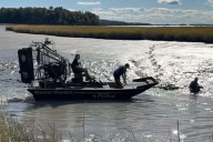 Hunter Rescued After Getting Stuck in Mud