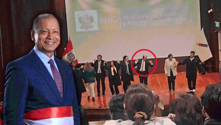 Ministro Daniel Maurate se despide con fiesta en el Ministerio de Trabajo [VIDEO]