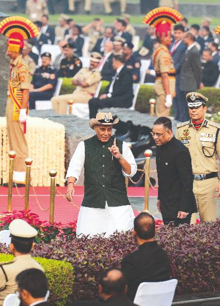 Internal & external security equally vital, asserts Rajnath