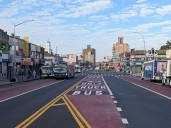 Queens gets quicker: City touts completion of 8 miles of new bus lanes on Hillside Avenue