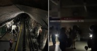 Masivo corte deja a 850 mil clientes sin luz en la RM y 7 estaciones de Metro cerradas