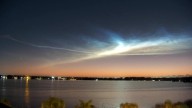 What were those bright, shiny clouds in the sky? Here's the answer