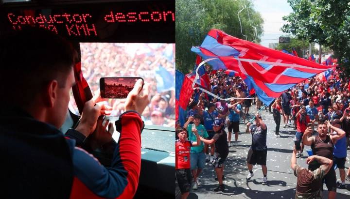 "Gracias por el aguante": el masivo recibimiento al plantel de la U tras la eliminación de la Sudamericana