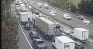 M25 closure LIVE: Major motorway shut as horror crash sparks traffic chaos