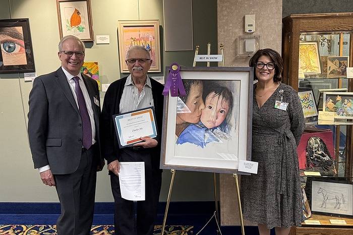 Jefferson’s Ferry Resident Charles Ala Takes “Best in Show” Honors in Statewide Art Competition