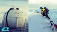 The orb-like Ocean-2 turns wave power into renewable energy