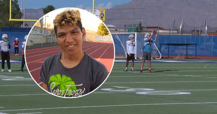 Centennial student honored with jersey for his impact on and off the field