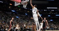 Wembanyama leads San Antonio Spurs to their first 5-0 start with 27 points, 18 rebounds in win over Miami Heat
