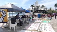 Mantendrán trabajadores jubilados plantón de protesta en Mazatlán hasta que autoridades de la UAS atiendan