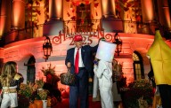 Watch: Dinosaurs, Avengers Join US President Donald Trump At White House Halloween Bash