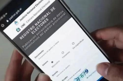 Dónde voto: Consultá el padrón electoral para el domingo 26