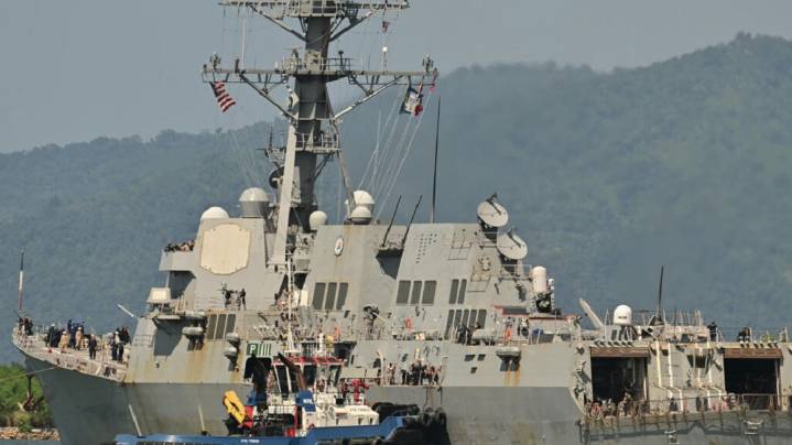 Buque destructor de EE.UU. abandonó Trinidad y Tobago