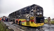 Two-wheeler skid killed rider moments before bus ran over it in Andhra's Kurnool: Police