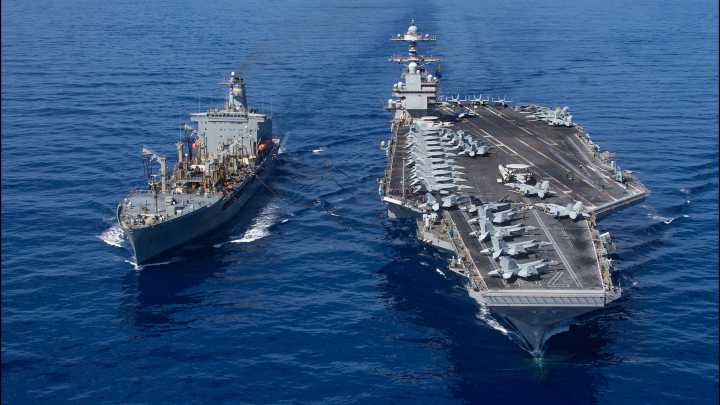 Maduro accuses Trump of ‘fabricating war’ as US deploys largest warship