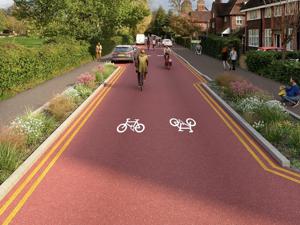 Planned ‘Cycle Street’ to give cyclists and walkers priority over cars