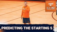 Who Starts for Illinois Basketball on Sunday? | FB Second Half Improvements?