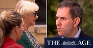 'Scared' Queenslander interrupts Jim Chalmers press conference
