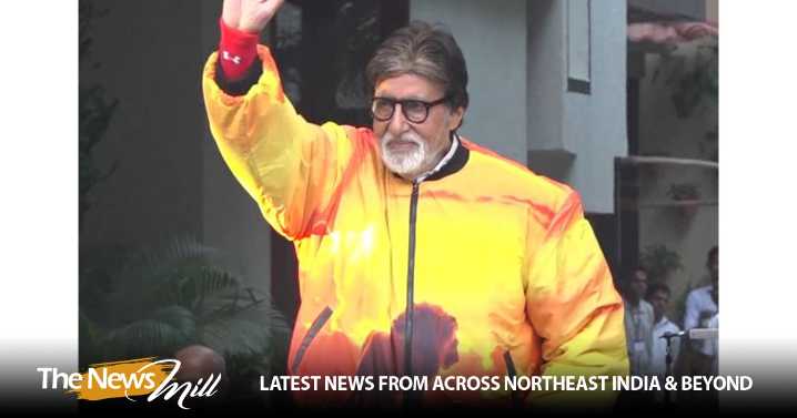 Amitabh Bachchan greets fans outside his residence, expresses gratitude for birthday wishes