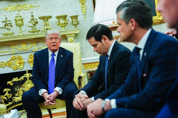 Trump convocó a una mesa redonda sobre carteles de la droga y tráfico de migrantes