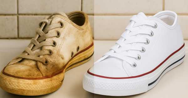 Chau zapatillas sucias: el método para recuperar el calzado blanco y dejarlo como nuevo