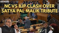 Video: Obituary Remark On Satya Pal Malik Sparks NC